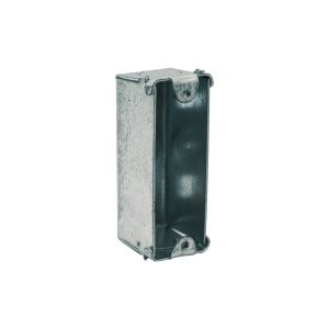 1 Gang 28mm Steel Architrave Switch Back Box