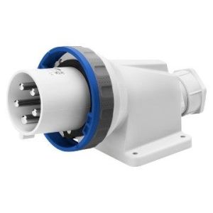 Appliance inlet 63A 2P+E 230V IP67