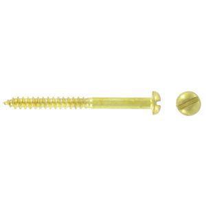 Woodscrew Csk Pozi 8x3/4in Brass 