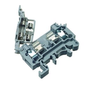 Fuse disconnect terminal 4mm² grey