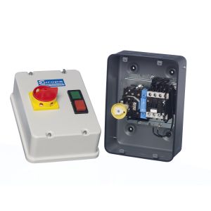 DOL + Isolator IP54 11kW 415V coil steel enclosure