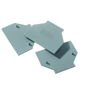 Partition plate 2.5-4mm² grey