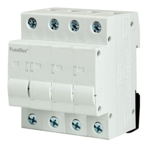 125A 4P connector din rail mounted