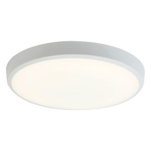 CCT Multi Wattage Emergency Slim White Wall/Ceiling Light 