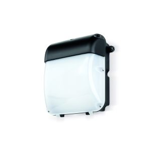 LED Wall Lights - 30W LED Wall Pack - black c/w photocell