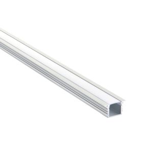 Aluminium recessed profile for LED strip 23.1x13.4mm 2M length
