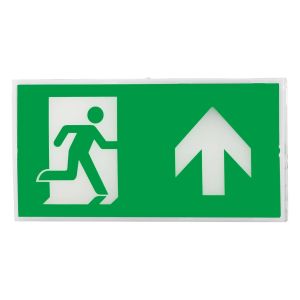 Emergency exit sign economy surface box IP20 cw leg man/ST