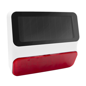 External Smart Siren Solar Powered