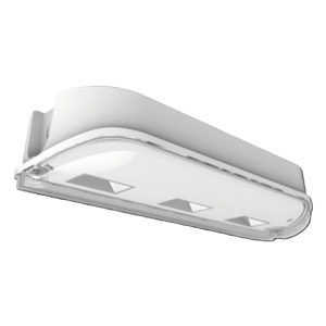 Emergency high power high rack bulkhead 405lm self-test white