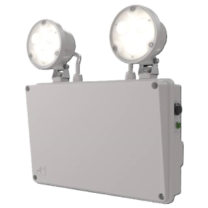 Emergecny twin-spot IP66 high output 730lm white