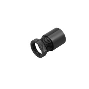 PVC Conduit Male Adaptor - 20mm - Black