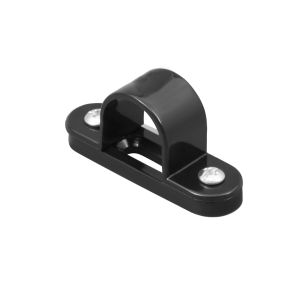 PVC Conduit Spacer Bar Saddle - 25mm - Black