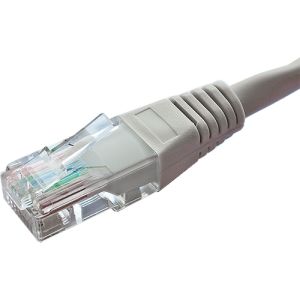 Cat6 UTP patch lead 10.0m grey LS0H