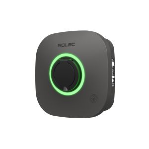 EV wall charger 7.4kW universal socket grey