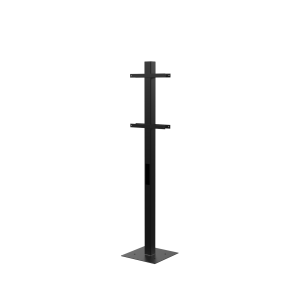 Mounting post for 2 EV charge points