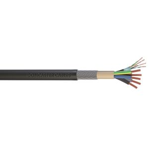 EV-ULTRA 5 CORE 10 SQMM POWER + CAT5 SWA CABLE  