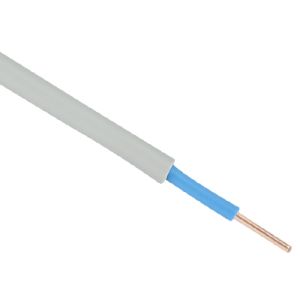 6181YH - PVC Double Insulated Singles - 10mm Conductor - 100m Drum - Blue