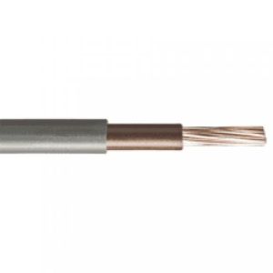6181YH - PVC Double Insulated Singles - 16mm Conductor - 100m Drum - Brown
